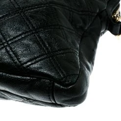 Marc Jacobs Black Quilted Leather IPad Chain Crossbody Bag For Women -Cheap Marc Jacobs Store luxury women marc jacobs used handbags p181305 003