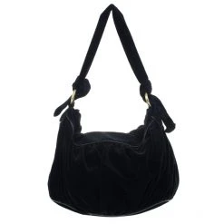 Marc Jacobs Kaleidoscope Flower Black Velvet Hobo For Women -Cheap Marc Jacobs Store luxury women marc jacobs used handbags p18172 004