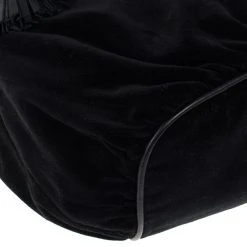 Marc Jacobs Kaleidoscope Flower Black Velvet Hobo For Women -Cheap Marc Jacobs Store luxury women marc jacobs used handbags p18172 006