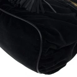 Marc Jacobs Kaleidoscope Flower Black Velvet Hobo For Women -Cheap Marc Jacobs Store luxury women marc jacobs used handbags p18172 007