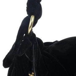 Marc Jacobs Kaleidoscope Flower Black Velvet Hobo For Women -Cheap Marc Jacobs Store luxury women marc jacobs used handbags p18172 010