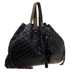 Marc Jacobs Tri Color Python And Leather Memphis Drawstring Tote For Women -Cheap Marc Jacobs Store luxury women marc jacobs used handbags p185384 007