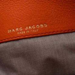 Marc Jacobs Purple/Orange Quilted Leather And Python Trim Chain Lock Hobo For Women -Cheap Marc Jacobs Store luxury women marc jacobs used handbags p186750 002