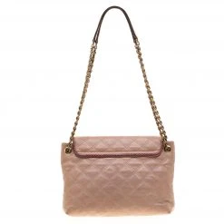 Marc Jacobs Marc Jacob Peach/Red Quilted Leather And Python Trim Flap Bag For Women 14 Marc Jacobs Marc Jacob Peach/Red Quilted Leather And Python Trim Flap Bag For Women -Cheap Marc Jacobs Store luxury women marc jacobs used handbags p186940 006