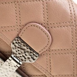 Marc Jacobs Nude Leather Baroque Shoulder Bag For Women -Cheap Marc Jacobs Store luxury women marc jacobs used handbags p187328 008