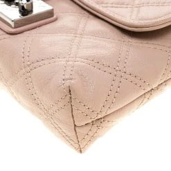 Marc Jacobs Nude Leather Baroque Shoulder Bag For Women -Cheap Marc Jacobs Store luxury women marc jacobs used handbags p187328 010