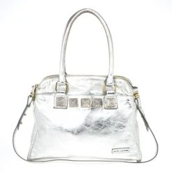Marc Jacobs Eve Metallic Leather Shopper For Women