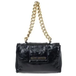 Marc Jacobs Black Patent Ursula Pochette For Women -Cheap Marc Jacobs Store luxury women marc jacobs used handbags p20280 004