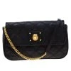 Marc Jacobs Black Quilted Leather Small Single Shoulder Bag For Women