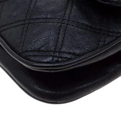 Marc Jacobs Black Quilted Leather Small Single Shoulder Bag For Women -Cheap Marc Jacobs Store luxury women marc jacobs used handbags p208592 010