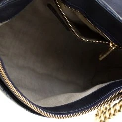 Marc Jacobs Marc Jacob Navy Blue Patent Leather Quilted Flap Bag For Women -Cheap Marc Jacobs Store luxury women marc jacobs used handbags p209137 004