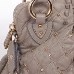 Marc Jacobs Stardust Cecilia Studded Satchel For Women -Cheap Marc Jacobs Store luxury women marc jacobs used handbags p21178 012