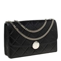 Marc Jacobs Black Quilted Shoulder Bag For Women -Cheap Marc Jacobs Store luxury women marc jacobs used handbags p218527 007