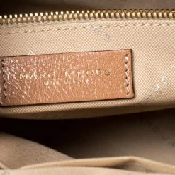 Marc Jacobs Brown Leather Wellington Fulton Satchel For Women -Cheap Marc Jacobs Store luxury women marc jacobs used handbags p225205 001