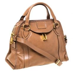Marc Jacobs Brown Leather Wellington Fulton Satchel For Women -Cheap Marc Jacobs Store luxury women marc jacobs used handbags p225205 007