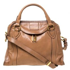 Marc Jacobs Brown Leather Wellington Fulton Satchel For Women