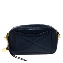 Marc Jacobs Navy Blue Leather Double Zip Crossbody Bag For Women 17 Marc Jacobs Navy Blue Leather Double Zip Crossbody Bag For Women -Cheap Marc Jacobs Store luxury women marc jacobs used handbags p229584 004