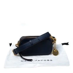 Marc Jacobs Navy Blue Leather Double Zip Crossbody Bag For Women 22 Marc Jacobs Navy Blue Leather Double Zip Crossbody Bag For Women -Cheap Marc Jacobs Store luxury women marc jacobs used handbags p229584 005