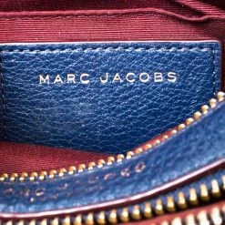 Marc Jacobs Navy Blue Leather Double Zip Crossbody Bag For Women 21 Marc Jacobs Navy Blue Leather Double Zip Crossbody Bag For Women -Cheap Marc Jacobs Store luxury women marc jacobs used handbags p229584 008
