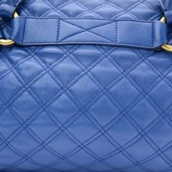 Marc Jacobs Blue Quilted Leather Bruna Tote For Women 20 Marc Jacobs Blue Quilted Leather Bruna Tote For Women -Cheap Marc Jacobs Store luxury women marc jacobs used handbags p23850 0009