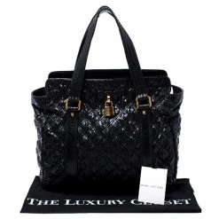 Marc Jacobs Black Quilted Snakeskin Embossed Coated Canvas Tote For Women 19 Marc Jacobs Black Quilted Snakeskin Embossed Coated Canvas Tote For Women -Cheap Marc Jacobs Store luxury women marc jacobs used handbags p243209 003