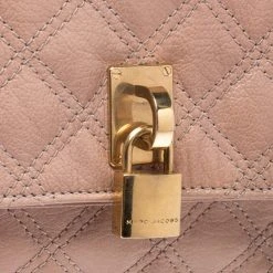 Marc Jacobs Beige Quilted Leather Eugenie Clutch For Women -Cheap Marc Jacobs Store luxury women marc jacobs used handbags p247729 005