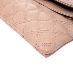 Marc Jacobs Beige Quilted Leather Eugenie Clutch For Women -Cheap Marc Jacobs Store luxury women marc jacobs used handbags p247729 007
