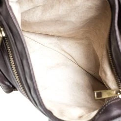 Marc Jacobs Brown Leather Front Pocket Shoulder Bag For Women -Cheap Marc Jacobs Store luxury women marc jacobs used handbags p247991 007