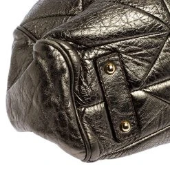 Marc Jacobs Metallic Quilted Leather Stam Shoulder Bag For Women -Cheap Marc Jacobs Store luxury women marc jacobs used handbags p248124 006