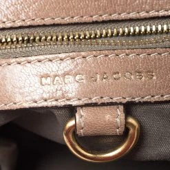 Marc Jacobs Beige Quilted Leather Little Stam Shoulder Bag For Women -Cheap Marc Jacobs Store luxury women marc jacobs used handbags p248578 010