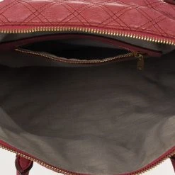 Marc Jacobs Pink Bruna Quilted Leather Tote For Women -Cheap Marc Jacobs Store luxury women marc jacobs used handbags p24943 0013