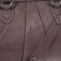 Marc Jacobs Lilac Pleated Leather Stam For Women -Cheap Marc Jacobs Store luxury women marc jacobs used handbags p24952 016