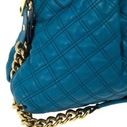 Marc Jacobs Blue Quilted Calf Leather Cecilia Bag For Women -Cheap Marc Jacobs Store luxury women marc jacobs used handbags p24962 014