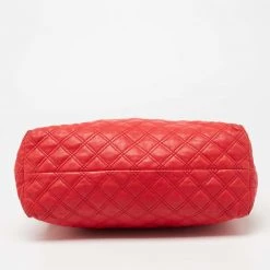 Marc Jacobs Coral Red Quilted Leather Rio Satchel For Women 26 Marc Jacobs Coral Red Quilted Leather Rio Satchel For Women -Cheap Marc Jacobs Store luxury women marc jacobs used handbags p25248 022