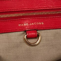 Marc Jacobs Coral Red Quilted Leather Rio Satchel For Women 28 Marc Jacobs Coral Red Quilted Leather Rio Satchel For Women -Cheap Marc Jacobs Store luxury women marc jacobs used handbags p25248 028