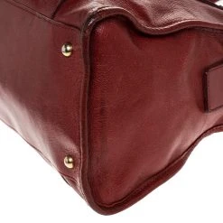 Marc Jacobs Red Leather Wellington Fulton Satchel For Women -Cheap Marc Jacobs Store luxury women marc jacobs used handbags p252888 003