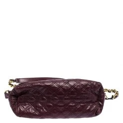 Marc Jacobs Purple Leather Day To Night Single Shoulder Bag For Women -Cheap Marc Jacobs Store luxury women marc jacobs used handbags p252962 005