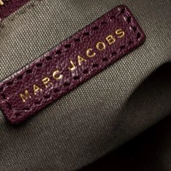 Marc Jacobs Purple Leather Day To Night Single Shoulder Bag For Women -Cheap Marc Jacobs Store luxury women marc jacobs used handbags p252962 009