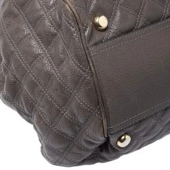 Marc Jacobs Khaki Mix Quilted Leather Classic East-West Tote For Women -Cheap Marc Jacobs Store luxury women marc jacobs used handbags p253540 010