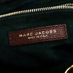 Marc Jacobs Gold Snakeskin Stam Satchel For Women -Cheap Marc Jacobs Store luxury women marc jacobs used handbags p256079 008