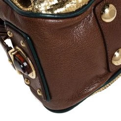 Marc Jacobs Gold Snakeskin Stam Satchel For Women -Cheap Marc Jacobs Store luxury women marc jacobs used handbags p256079 012