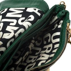 Marc Jacobs Green Leather Turnlock Crossbody Bag For Women 17 Marc Jacobs Green Leather Turnlock Crossbody Bag For Women -Cheap Marc Jacobs Store luxury women marc jacobs used handbags p257200 011