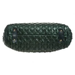 Marc Jacobs Metallic Green Quilted Leather Stam Shoulder Bag For Women 16 Marc Jacobs Metallic Green Quilted Leather Stam Shoulder Bag For Women -Cheap Marc Jacobs Store luxury women marc jacobs used handbags p259257 004