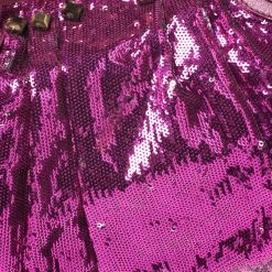 Marc Jacobs Fuchsia Sequin New York Rocker Stam Shoulder Bag For Women -Cheap Marc Jacobs Store luxury women marc jacobs used handbags p261174 013