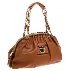 Marc Jacobs Tan Leather Capra Satchel For Women -Cheap Marc Jacobs Store luxury women marc jacobs used handbags p261694 002