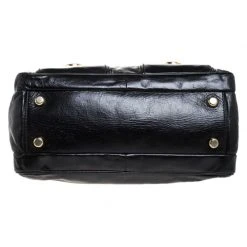 Marc Jacobs Black Leather Blake Satchel For Women -Cheap Marc Jacobs Store luxury women marc jacobs used handbags p264825 004