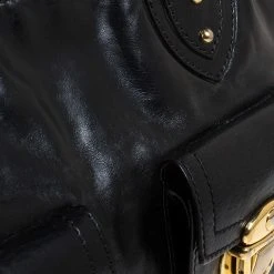 Marc Jacobs Black Leather Blake Satchel For Women -Cheap Marc Jacobs Store luxury women marc jacobs used handbags p264825 007