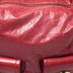 Marc Jacobs Red Leather Multi Pocket Shoulder Bag For Women -Cheap Marc Jacobs Store luxury women marc jacobs used handbags p266063 007