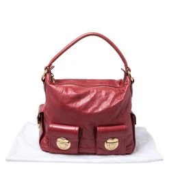 Marc Jacobs Red Leather Multi Pocket Shoulder Bag For Women -Cheap Marc Jacobs Store luxury women marc jacobs used handbags p266063 009