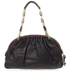 Marc Jacobs Black Leather Lou Bag For Women -Cheap Marc Jacobs Store luxury women marc jacobs used handbags p26886 004